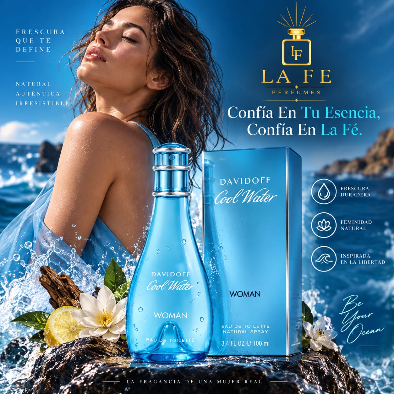 Davidoff Cool Water Women 100ml EDT